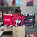 موس پد گیمینگ انیمه های اسکول DXD طرح Rias