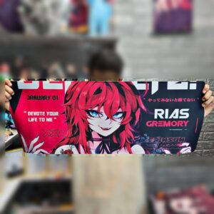موس پد گیمینگ انیمه های اسکول DXD طرح Rias