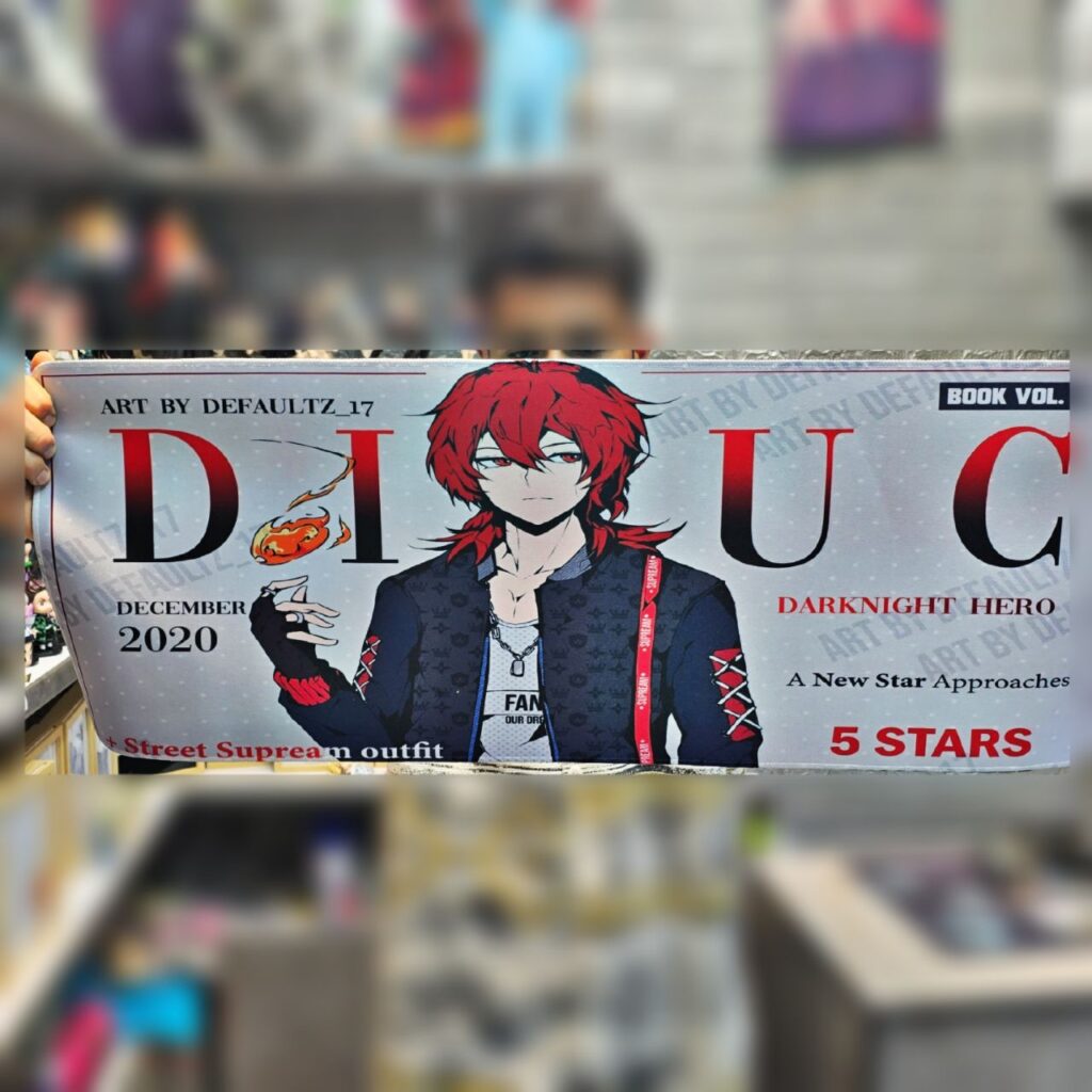 موس پد گیمینگ بازی انیمه گنشین شخصیت دیلوک