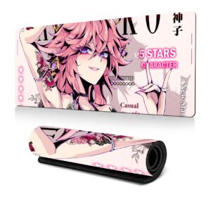 موس پد گیمینگ انیمه یاعه میکو